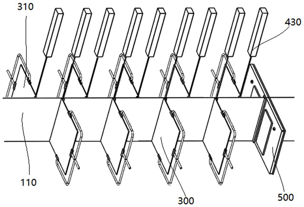 A lithium battery cell stacking device and method of using the same