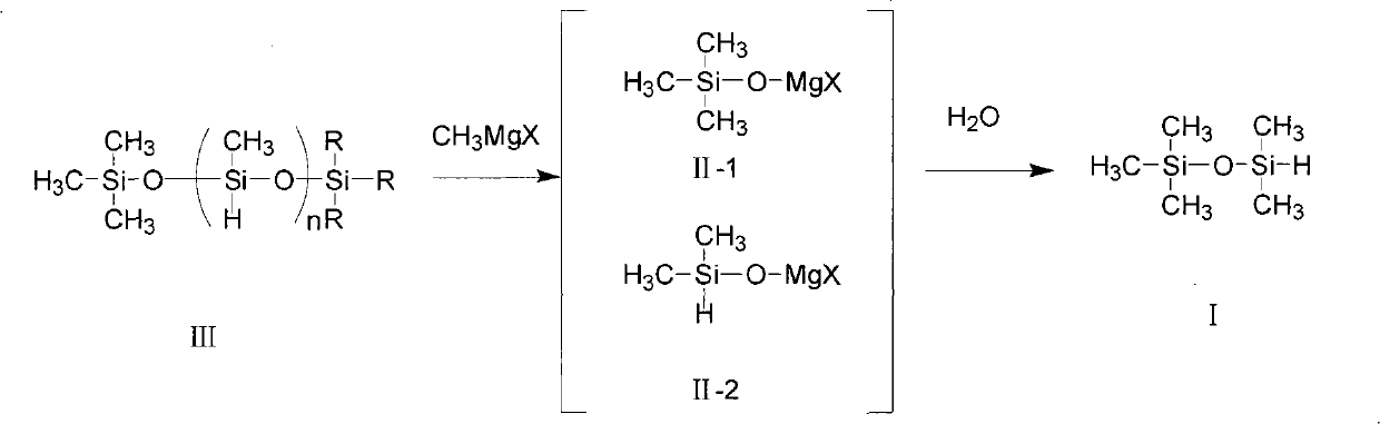 Method for preparing pentamethyl disiloxane