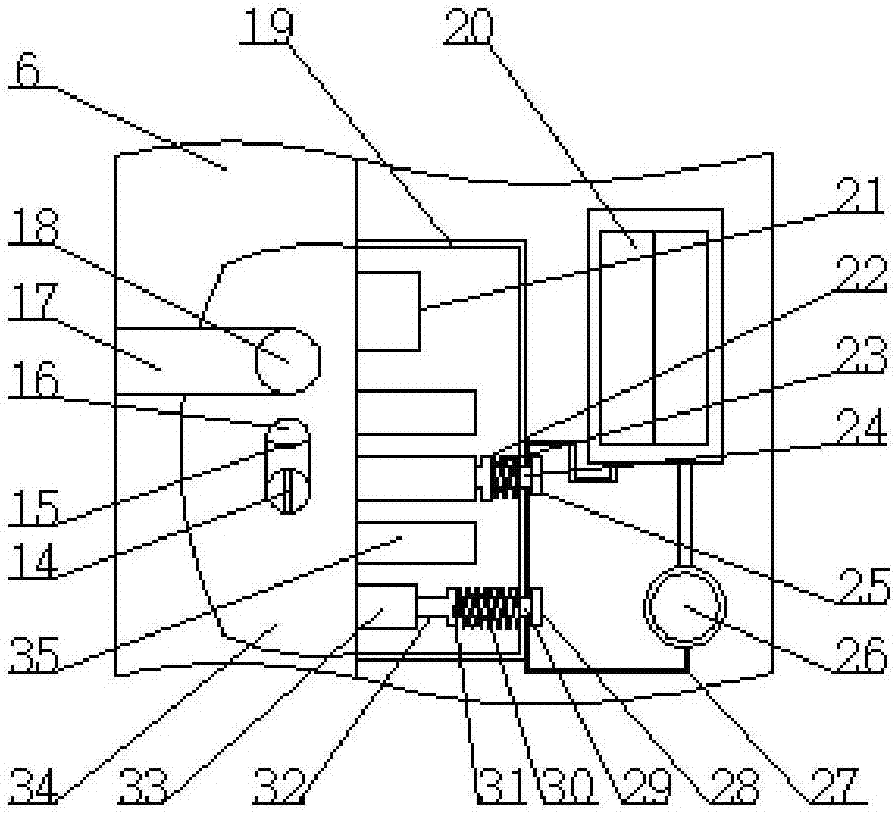 Counter lock prompting security door