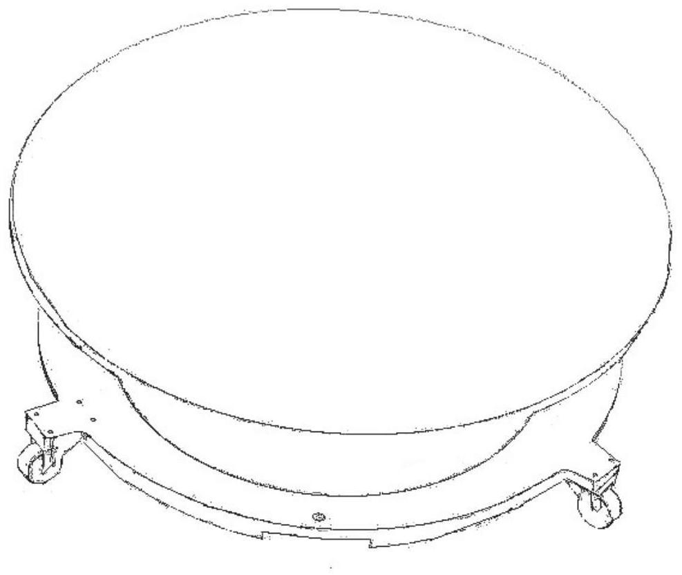 Equivalent far-field testing device and method for large-scale cylindrical phased-array antenna