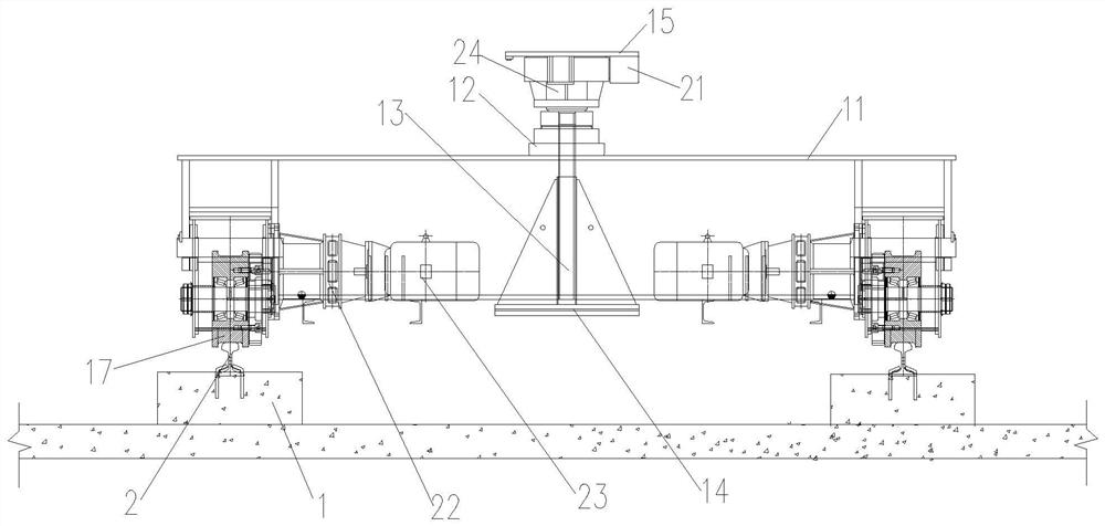 Girder transporting vehicle, girder transporting system, steel box girder assembling system and steel box girder assembling methods