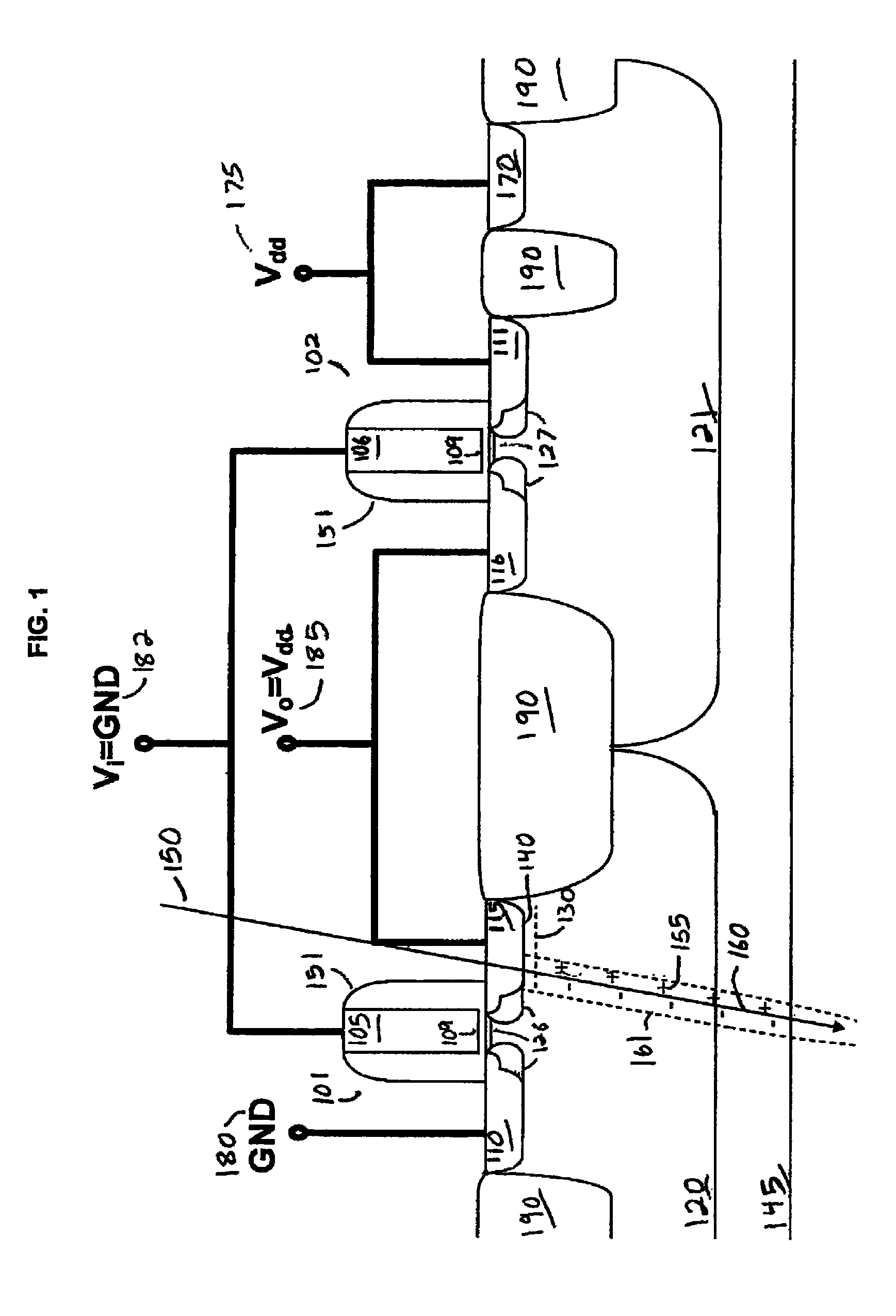 CMOS device with zero soft error rate