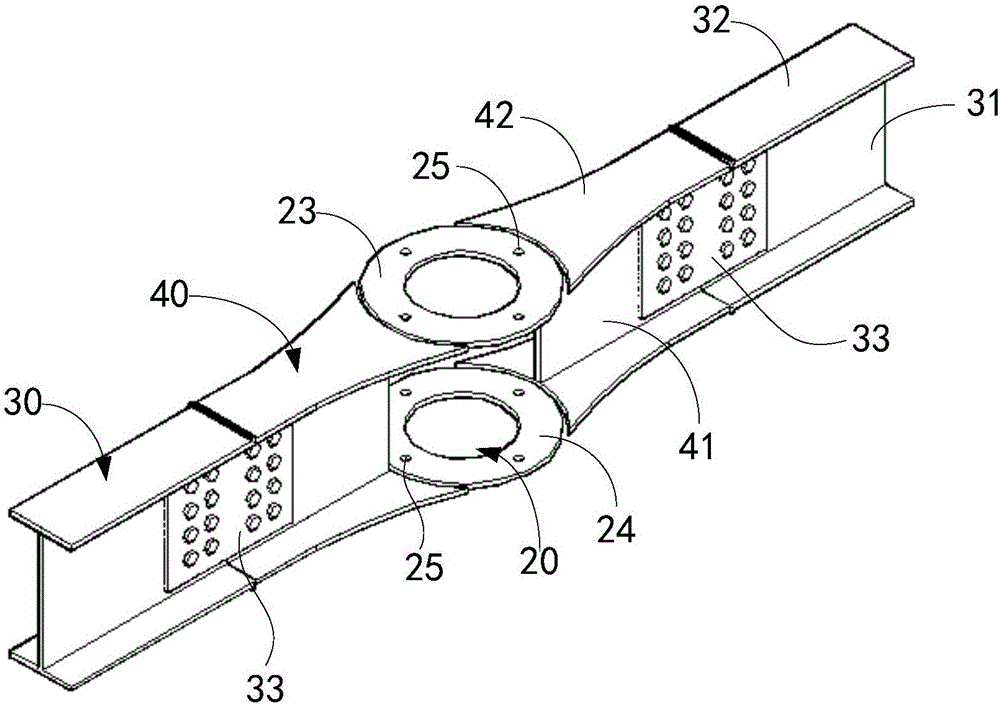 Inner-ring type steel pipe regeneration block concrete assembly structure