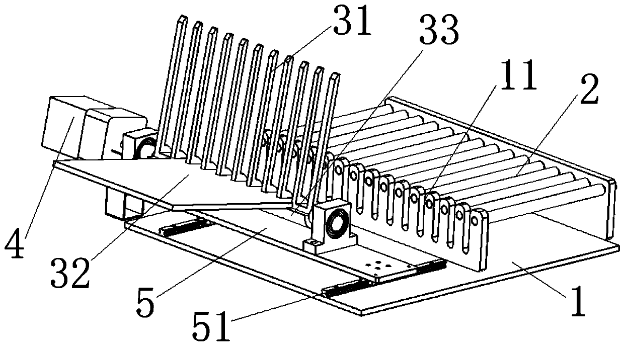 Feeding and discharging device and detection equipment