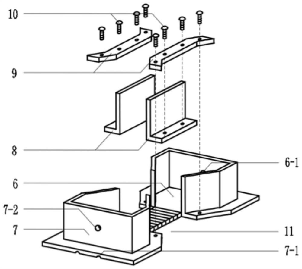 Test method of integral soil body uniaxial tension device