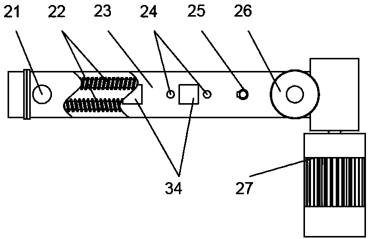 Shiitake mushroom powder extruding, puffing and processing method and processing equipment