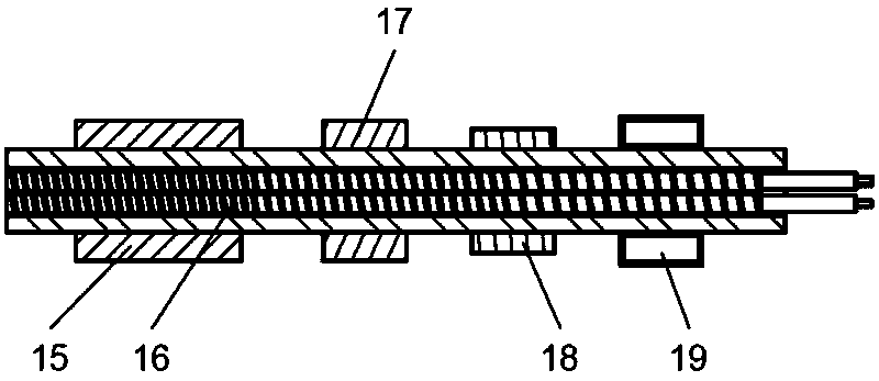 Shiitake mushroom powder extruding, puffing and processing method and processing equipment