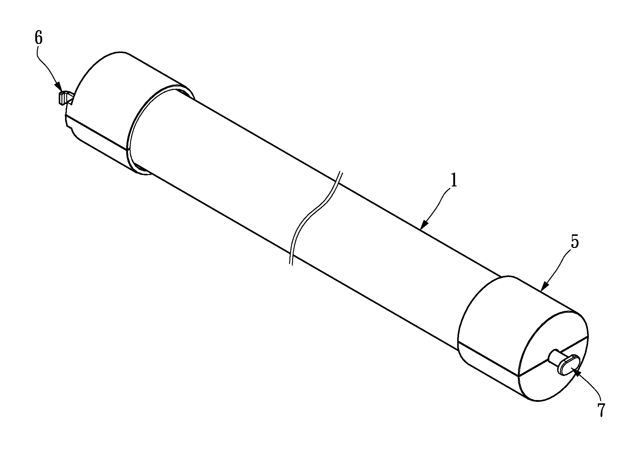 LED tube light