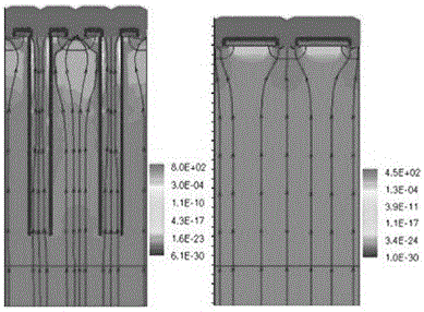 An n-type insulated gate bipolar transistor structure