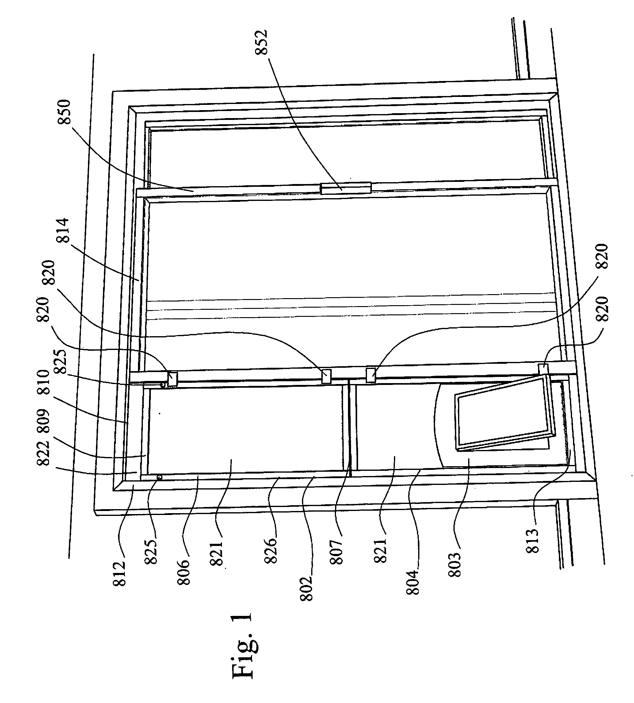 Panel pet door