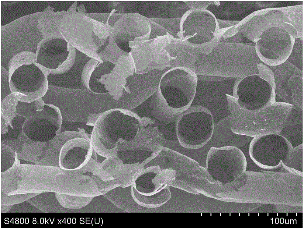 Three-dimensional graphene and preparation method of graphene composite material