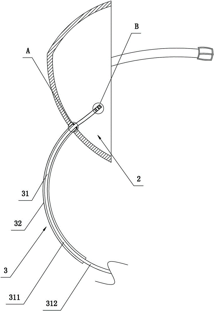 Breathing device capable of being used in plateau