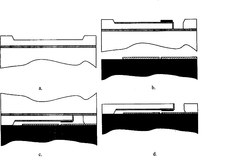 Acceleration switch sensor with adjustable threshold value of silicon base band locking function and manufacturing method thereof