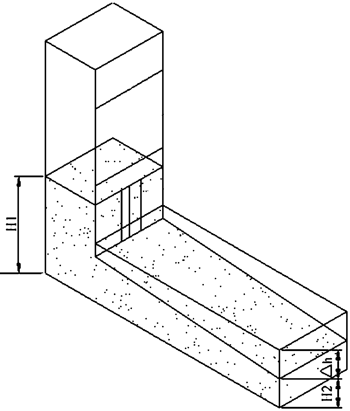 Construction method for stratified symmetric synchronous pouring of second lining concrete of tunnel