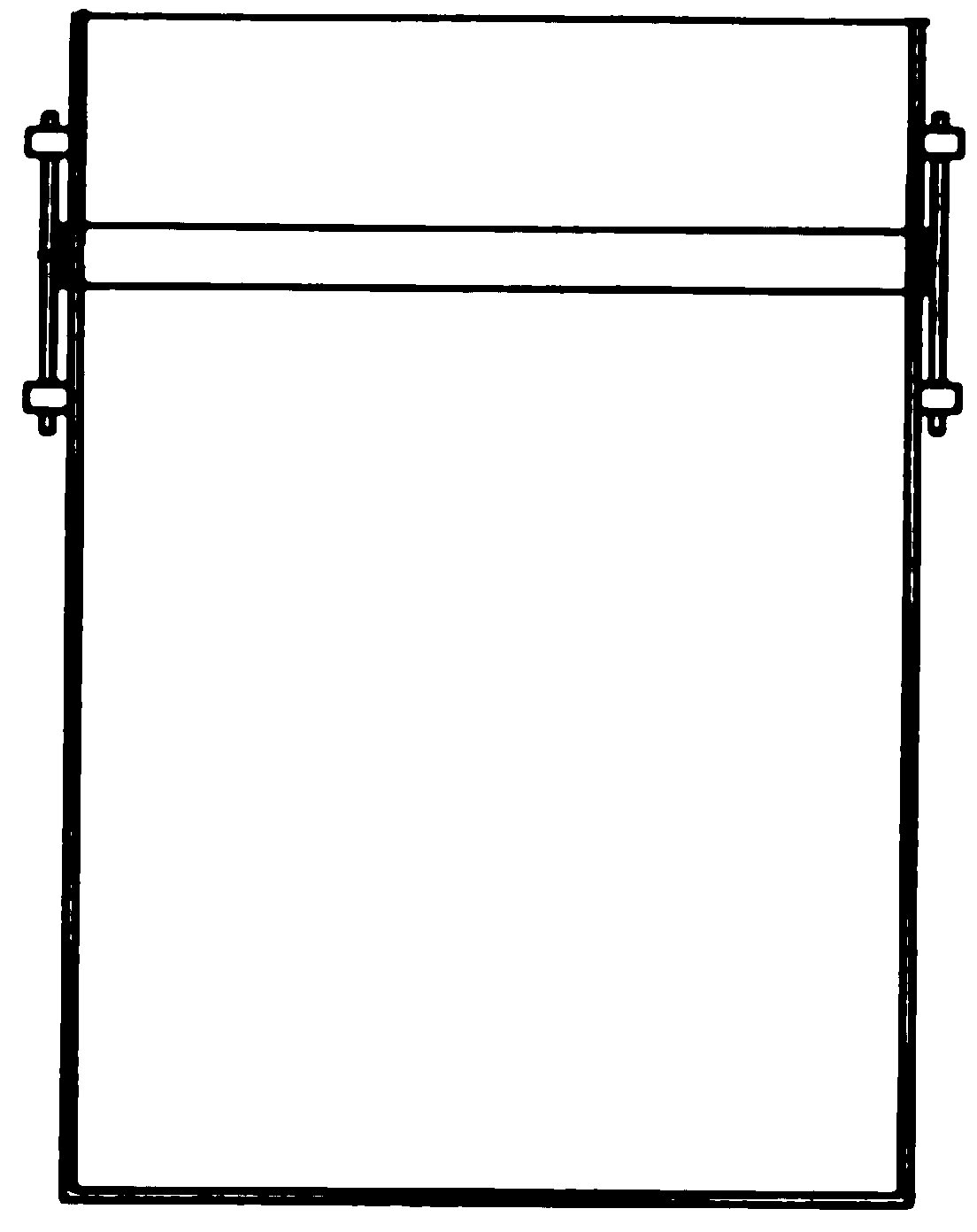 Construction method for stratified symmetric synchronous pouring of second lining concrete of tunnel