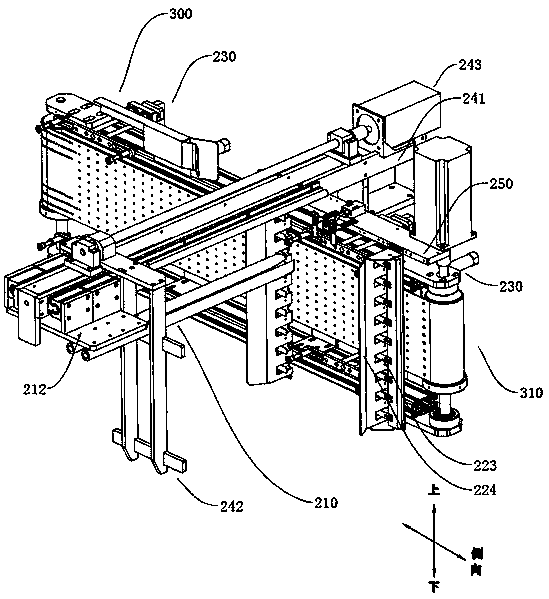 Full-automatic handle press fitting machine