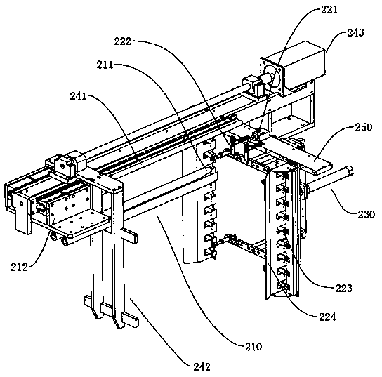 Full-automatic handle press fitting machine