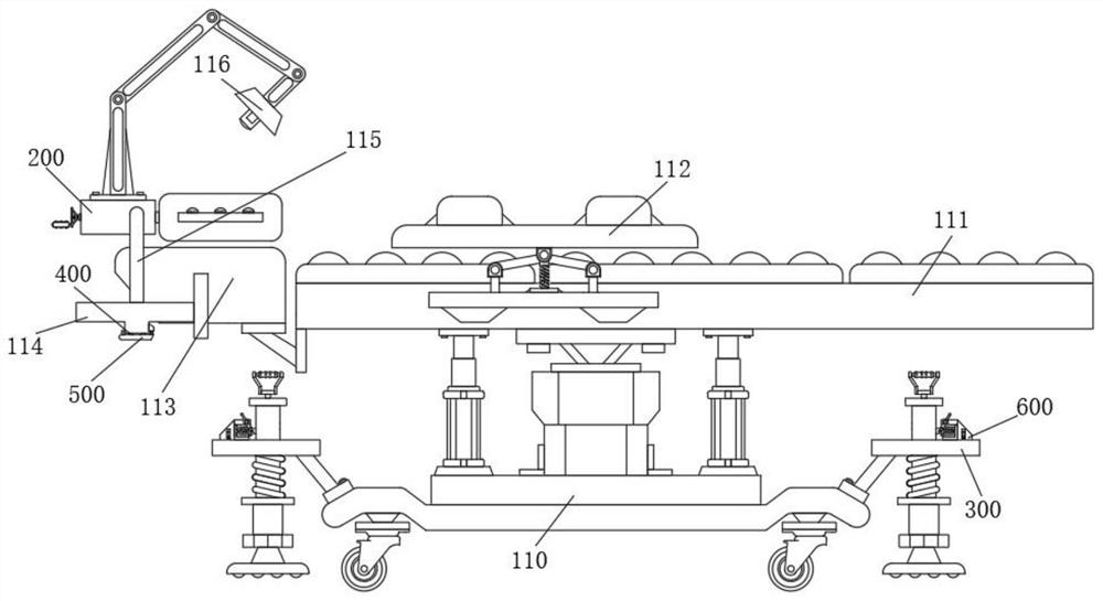 Auxiliary head positioning device for medical ophthalmologic operations