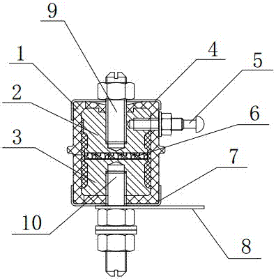 Surge arrester leakage current measurement sensor