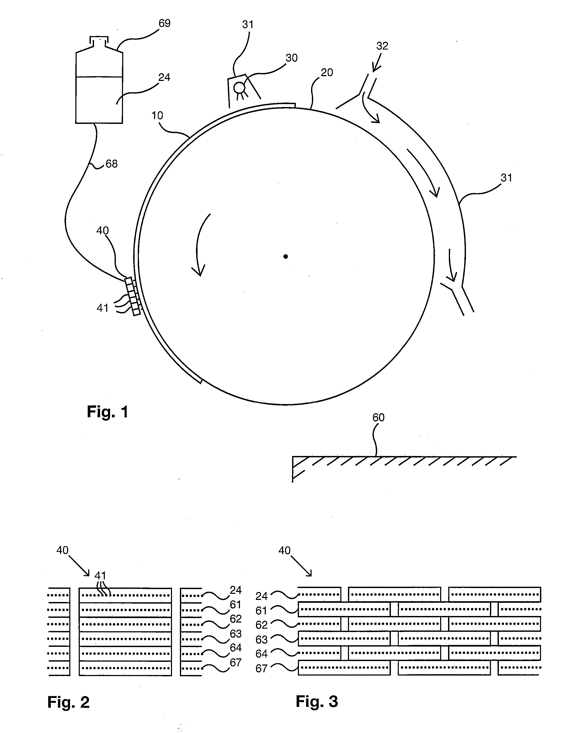 Inkjet printing partially imaged panels with superimposed layers