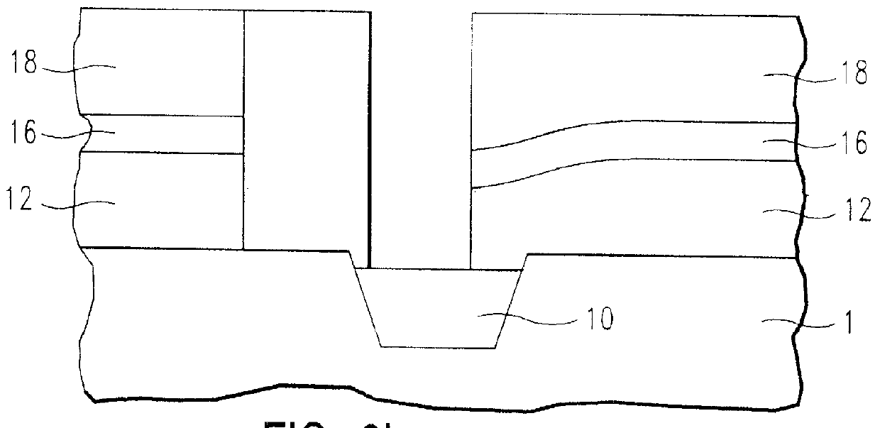 Process for defining a pattern using an anti-reflective coating and structure therefor