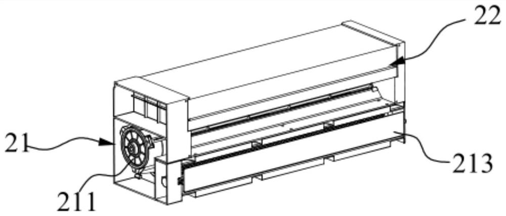 Fresh air assembly of range hood and fresh air range hood