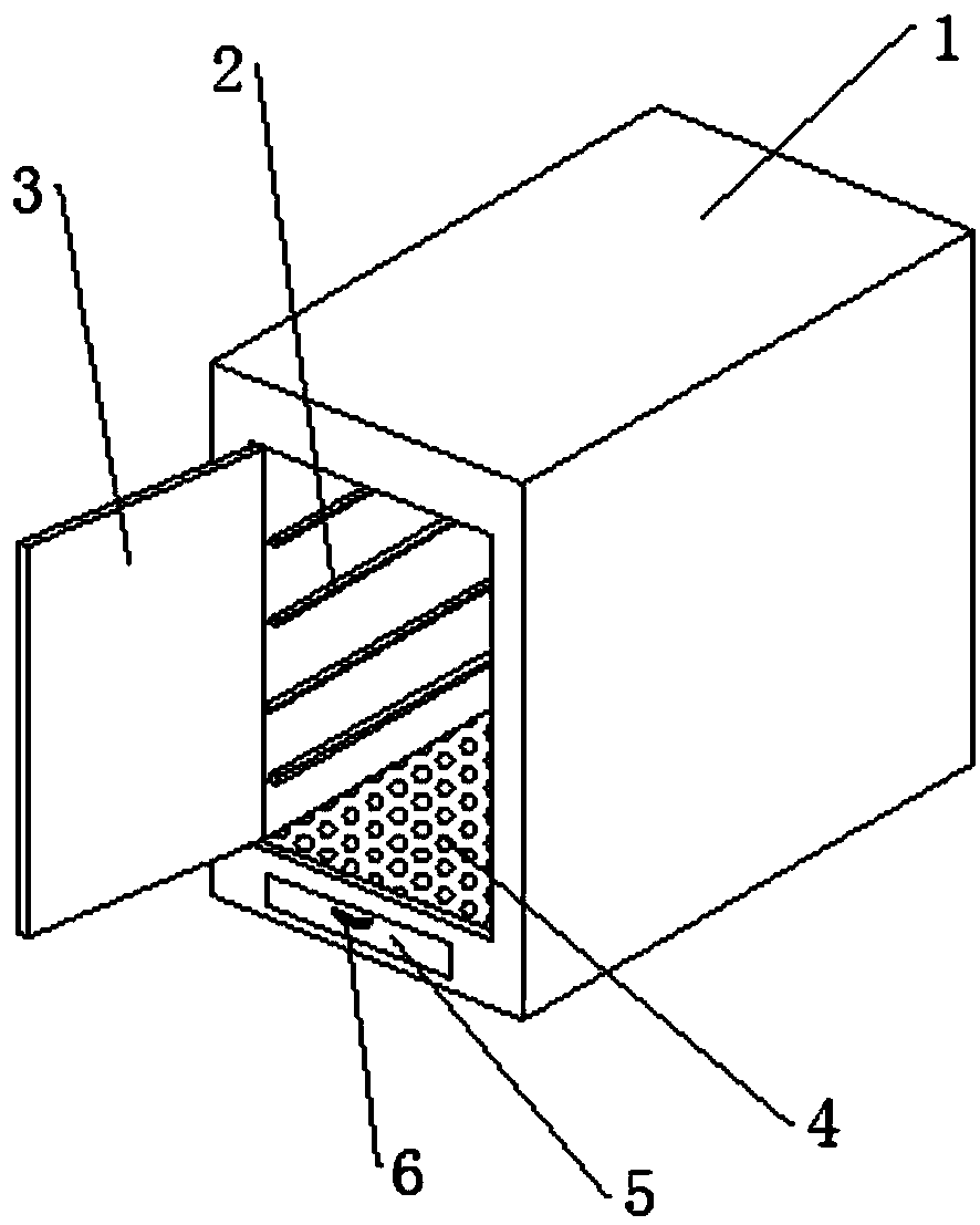 Household food heat insulation box