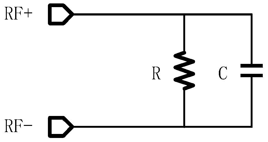 On-chip impedance matching method for UHF radio frequency identification tag chip