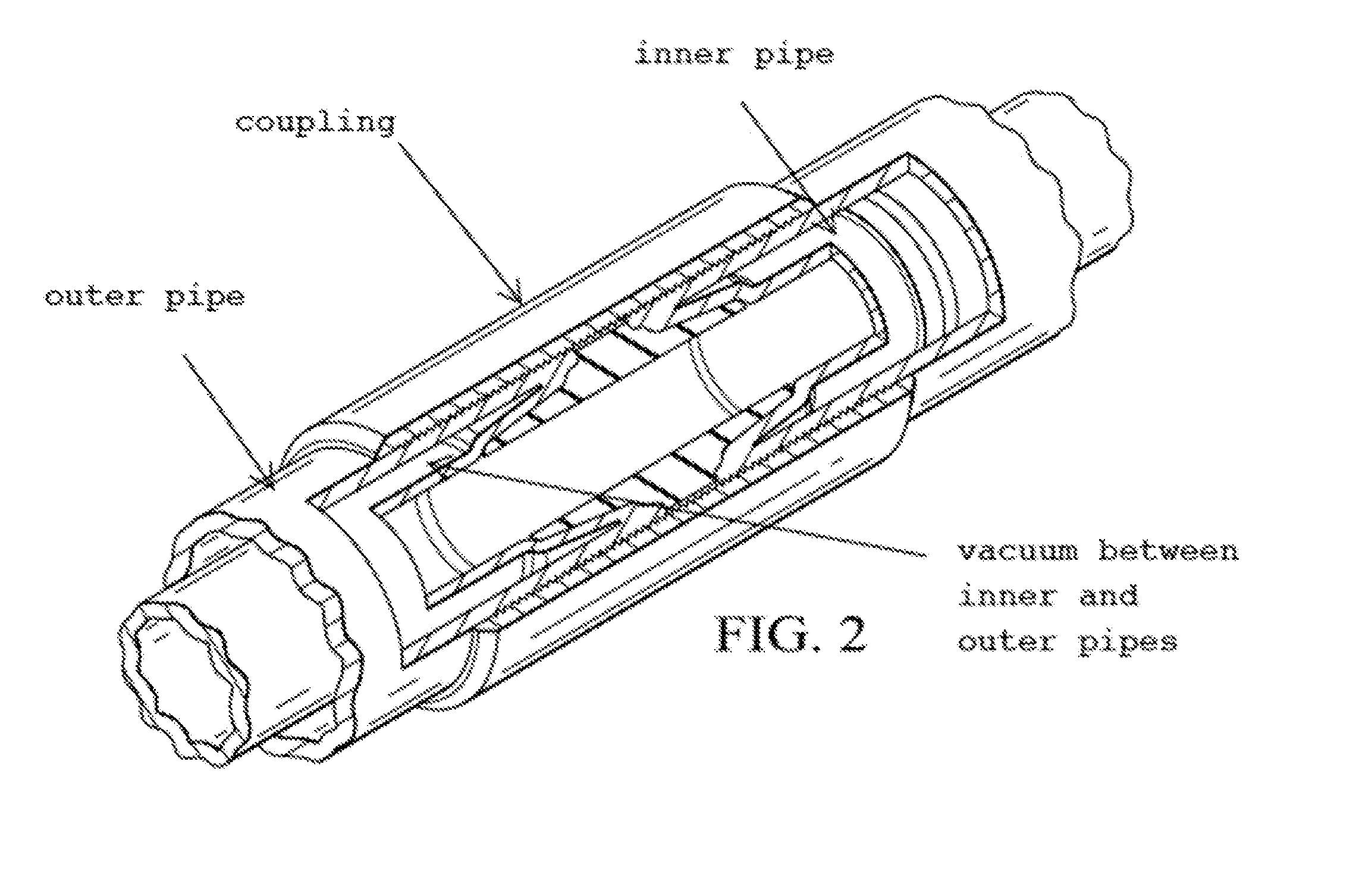 Dual vacuum insulated tubing well design