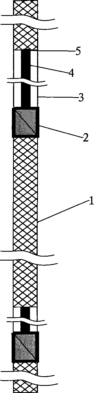 Geotechnics plastic draining plate with top box used for vacuum prepressing