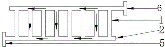 Aluminium section heat exchanger