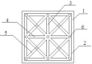 Double-layer composite geogrid