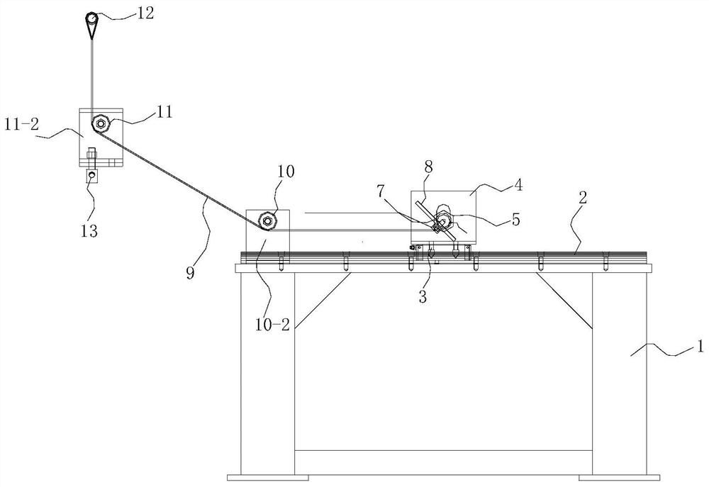 A kind of testing device and testing method of mortar constructability