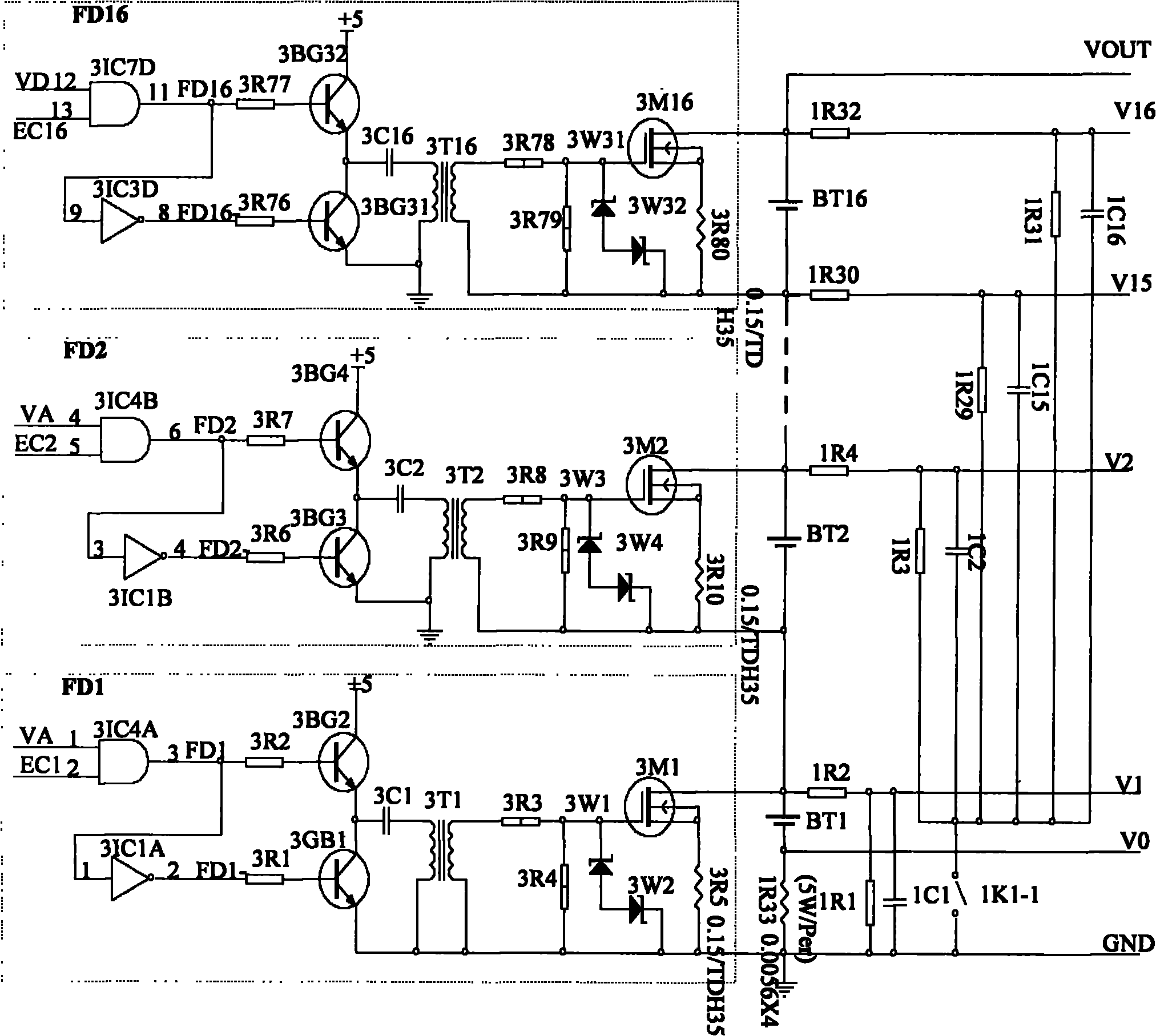 Electrodynamic force vehicle power supply management system