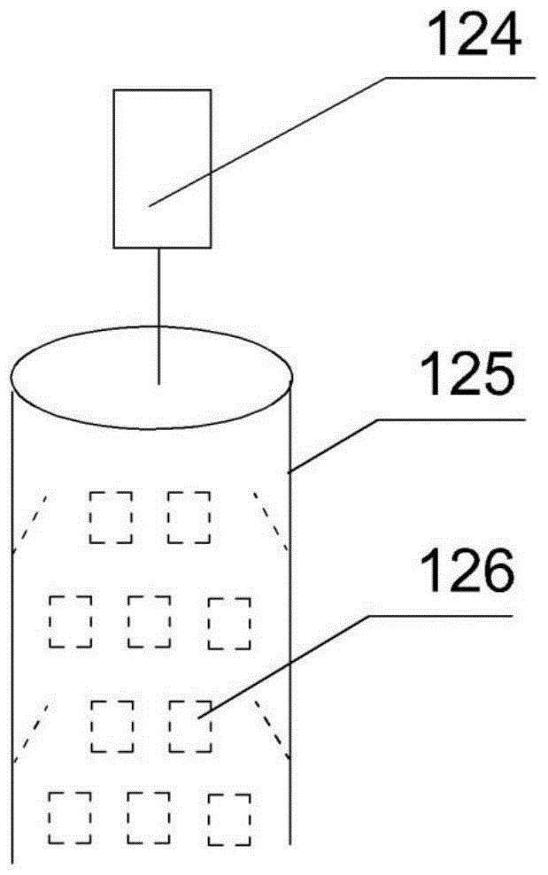 Corn threshing and impurity removal device