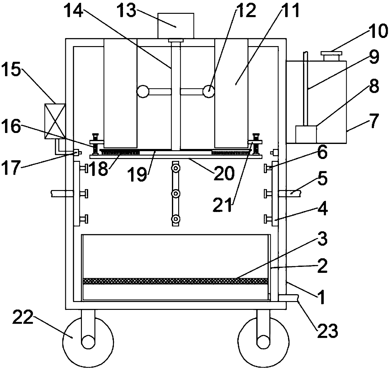 Meat slicing equipment for processing agricultural products