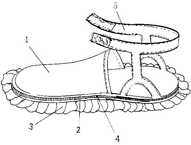 Slipper-type floor wiping mop