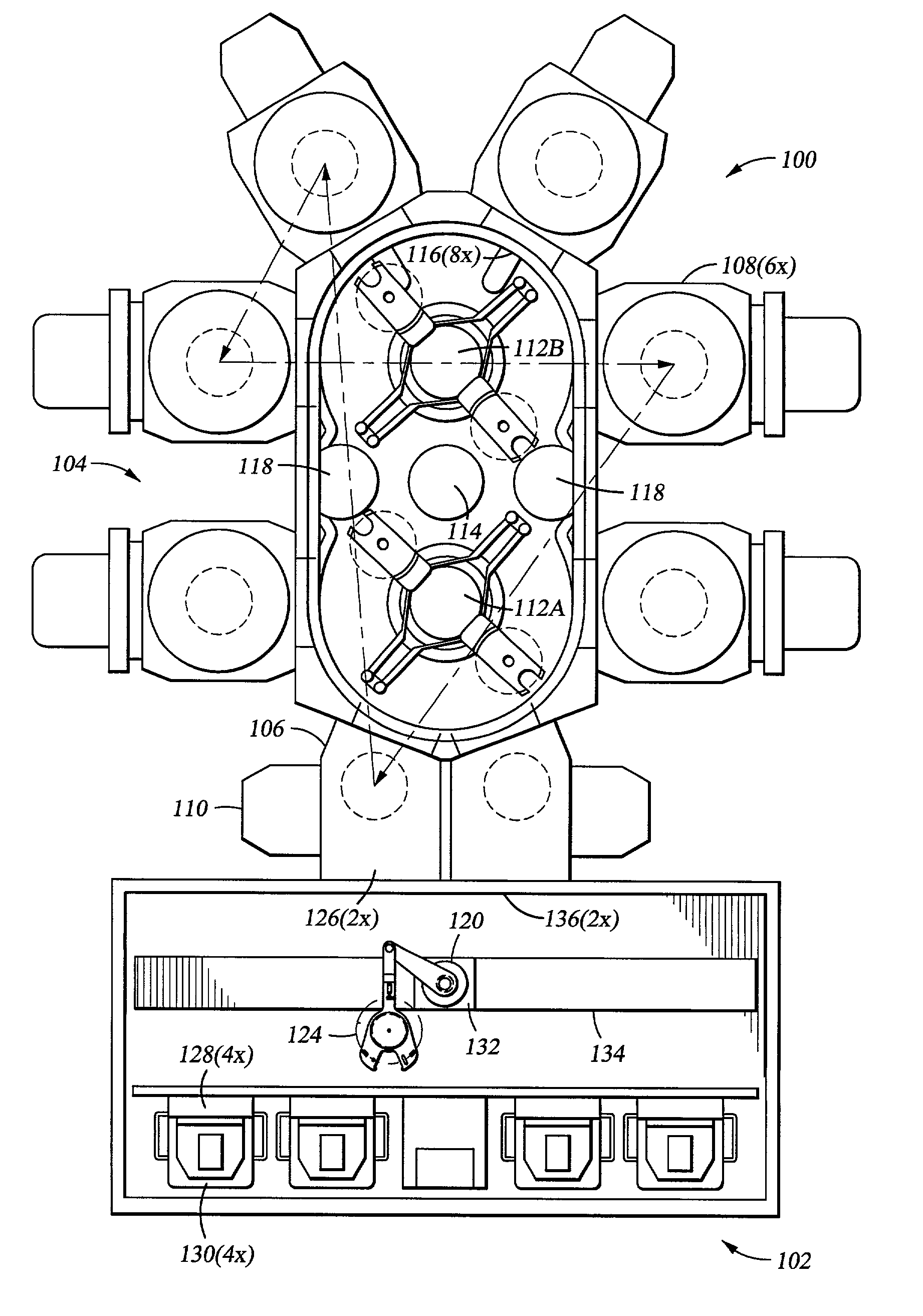 Method and apparatus for transferring a semiconductor substrate