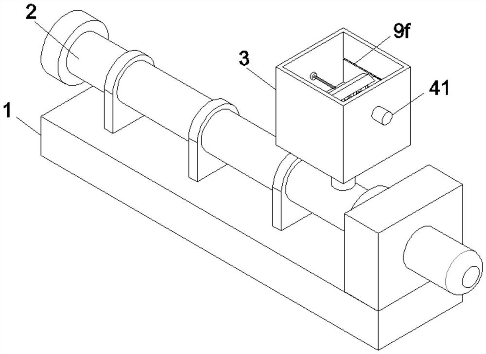 Extrusion equipment capable of realizing screw online separation