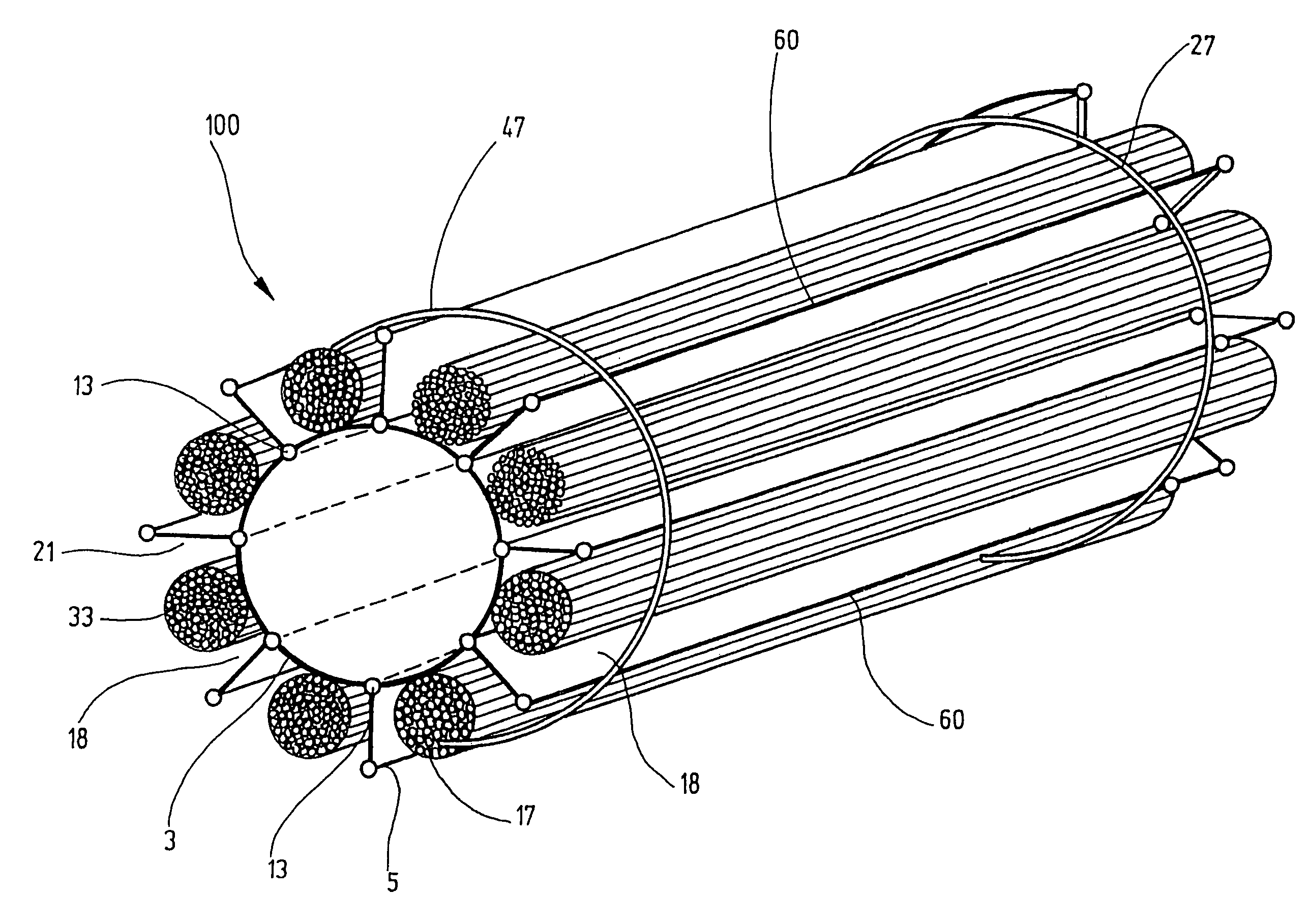 Hollow fiber membrane module