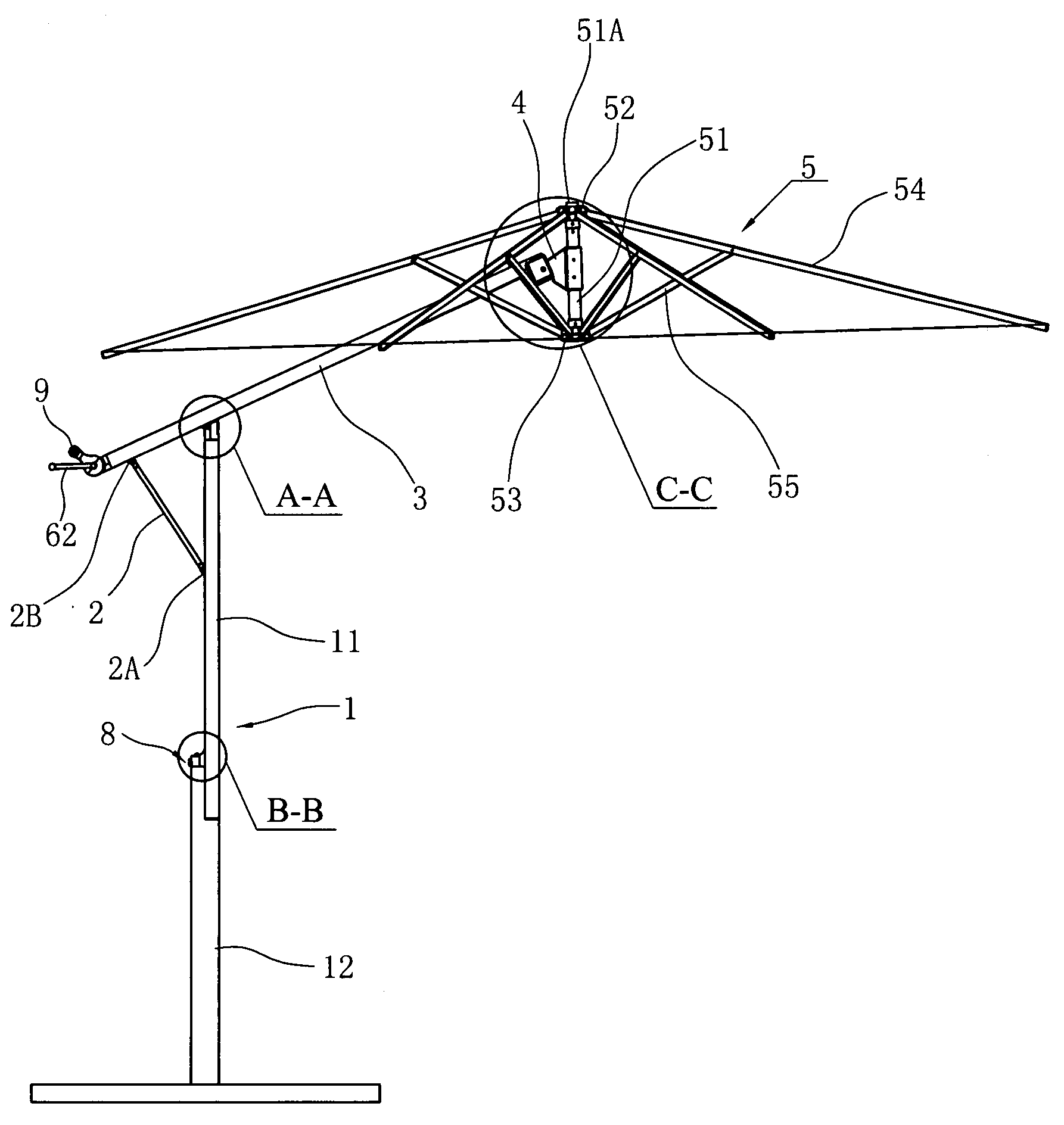 Dual function umbrella