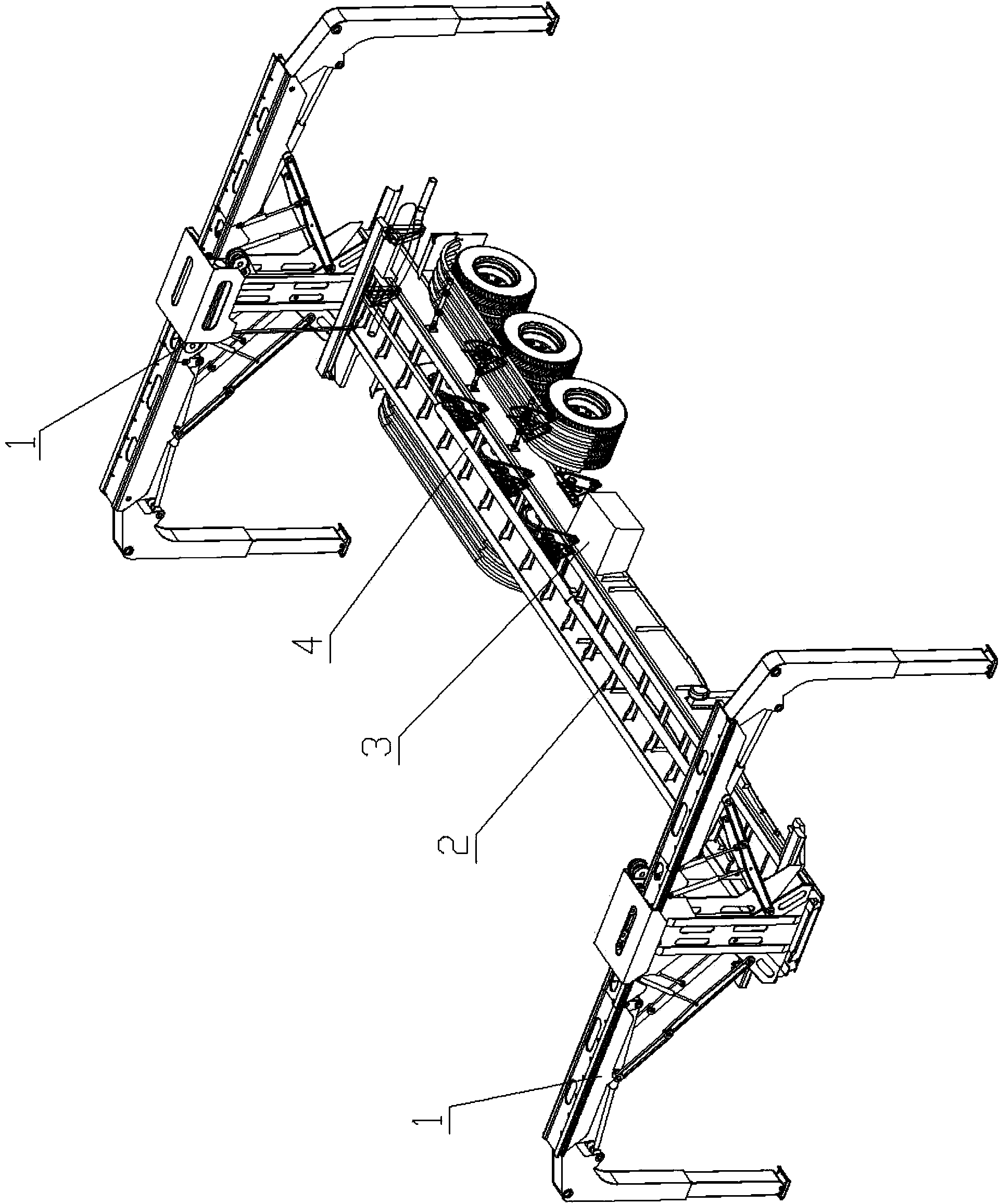 Double-side container dumper