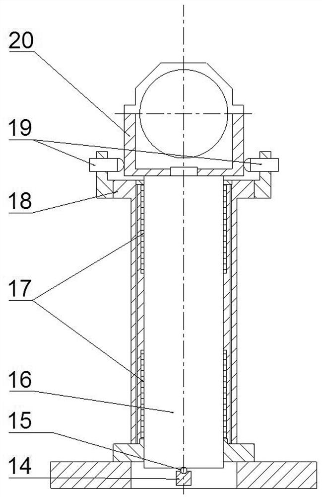 Low-temperature multifunctional high-precision aerospace bearing material friction performance simulation testing machine