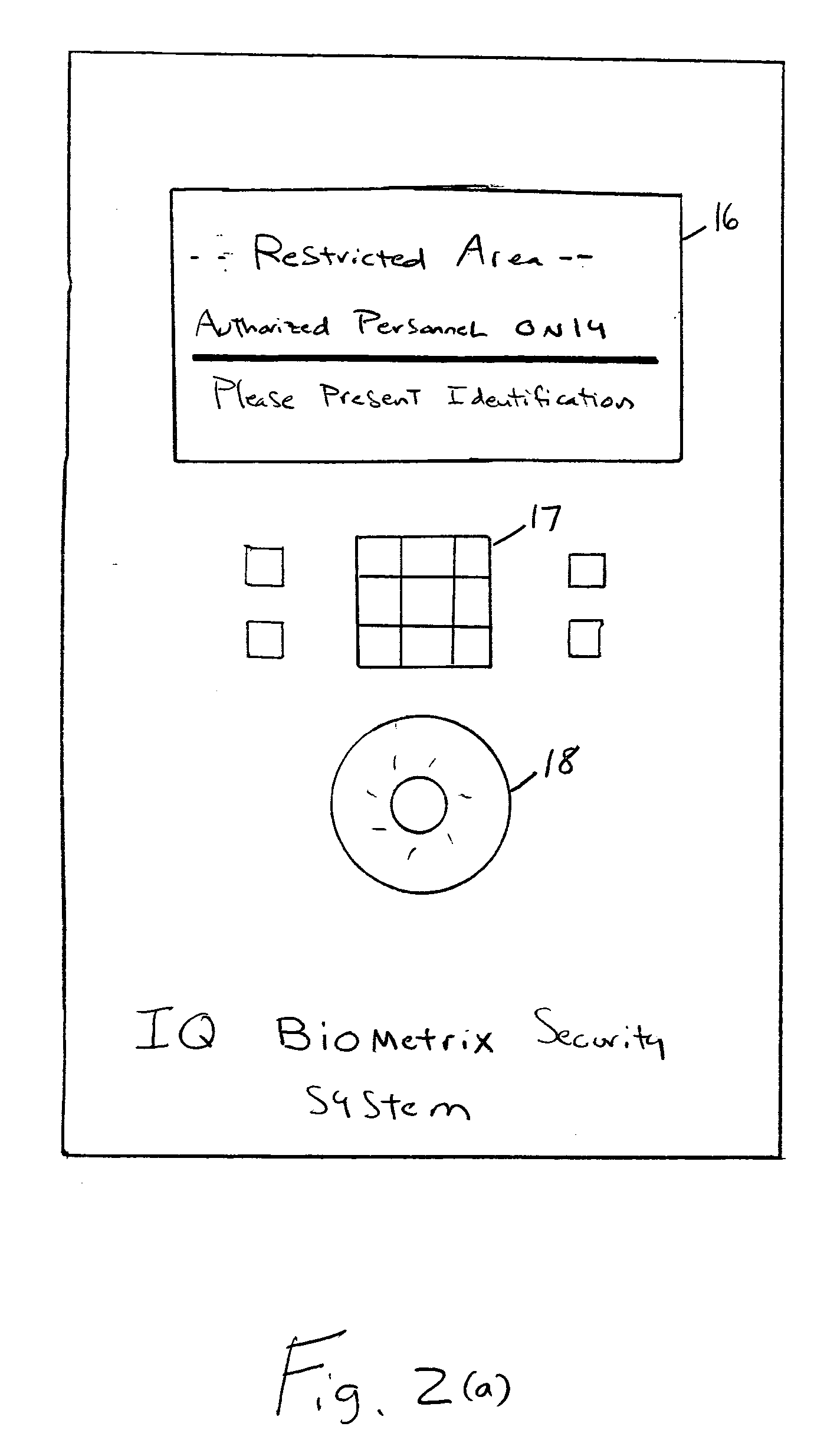 System and method for performing security access control based on modified biometric data