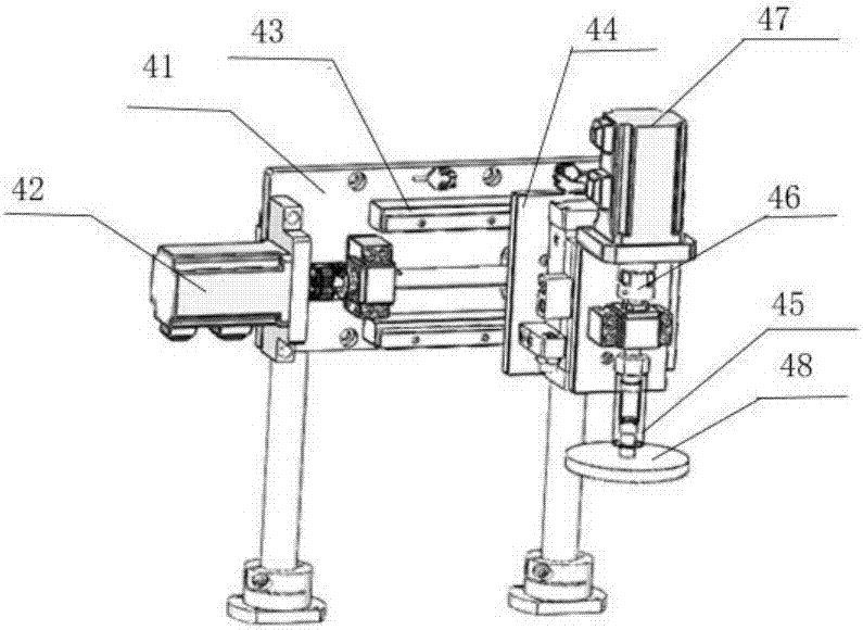 High-precision mirror surface automatic detection equipment and working method thereof