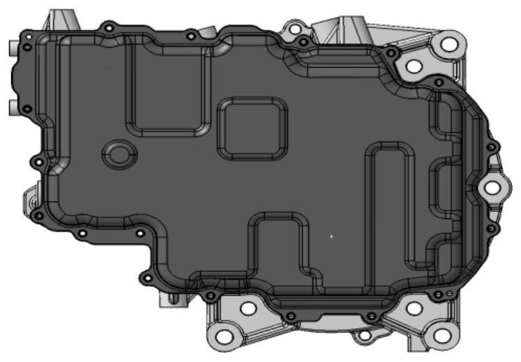 Low-noise electric vehicle motor end cover