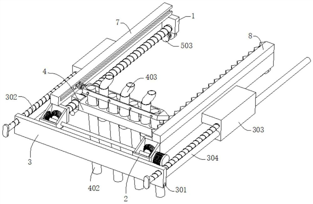 A concrete point compaction system and its application process