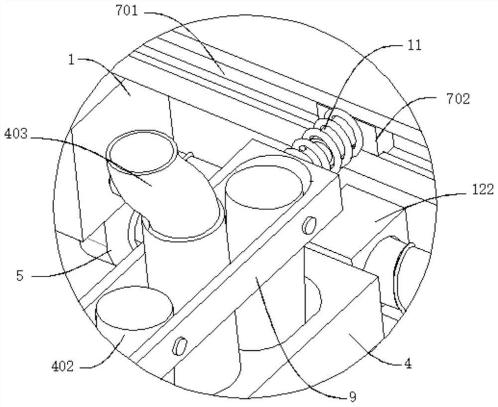 A concrete point compaction system and its application process