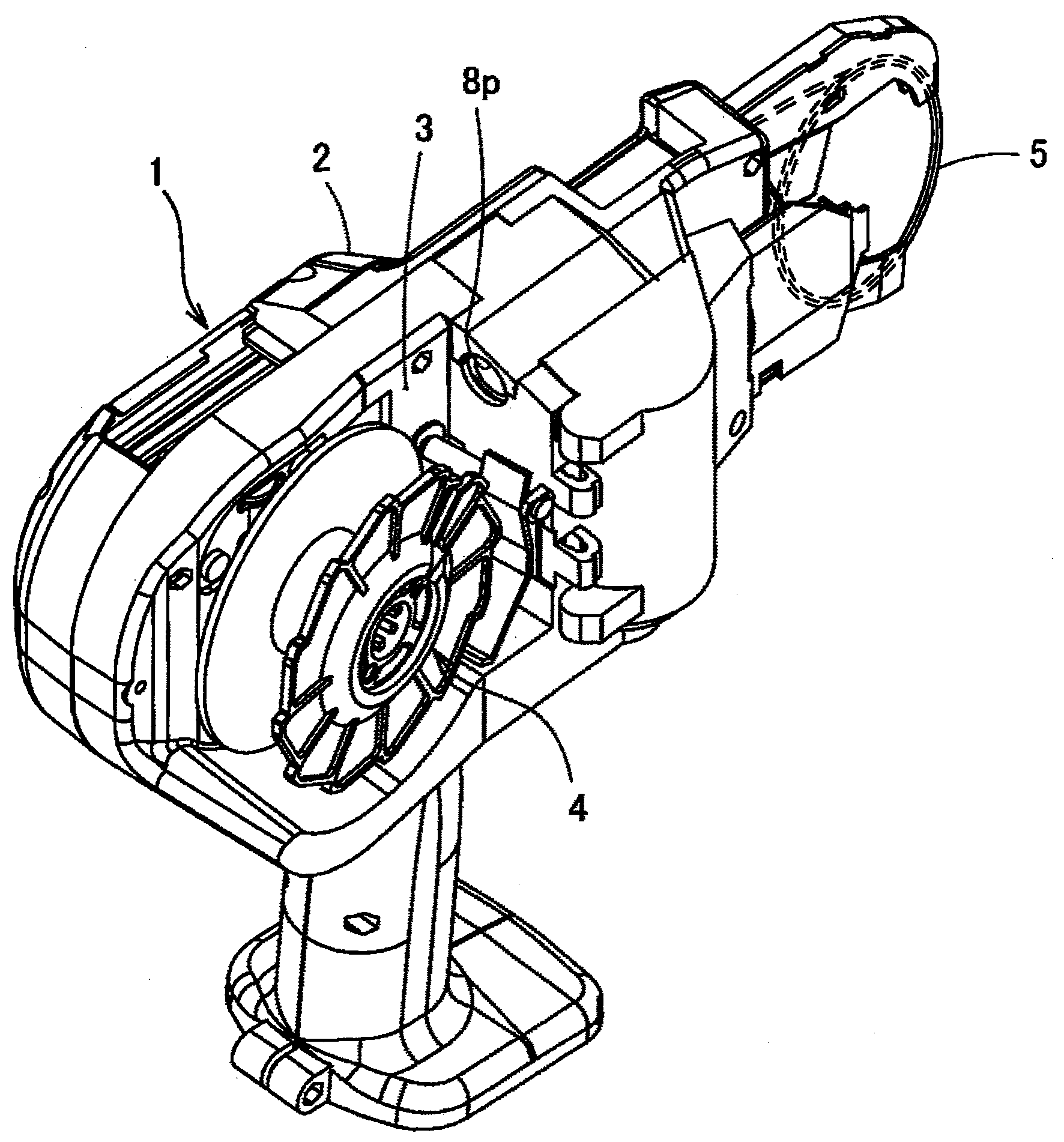 Reinforcing bar binding machine