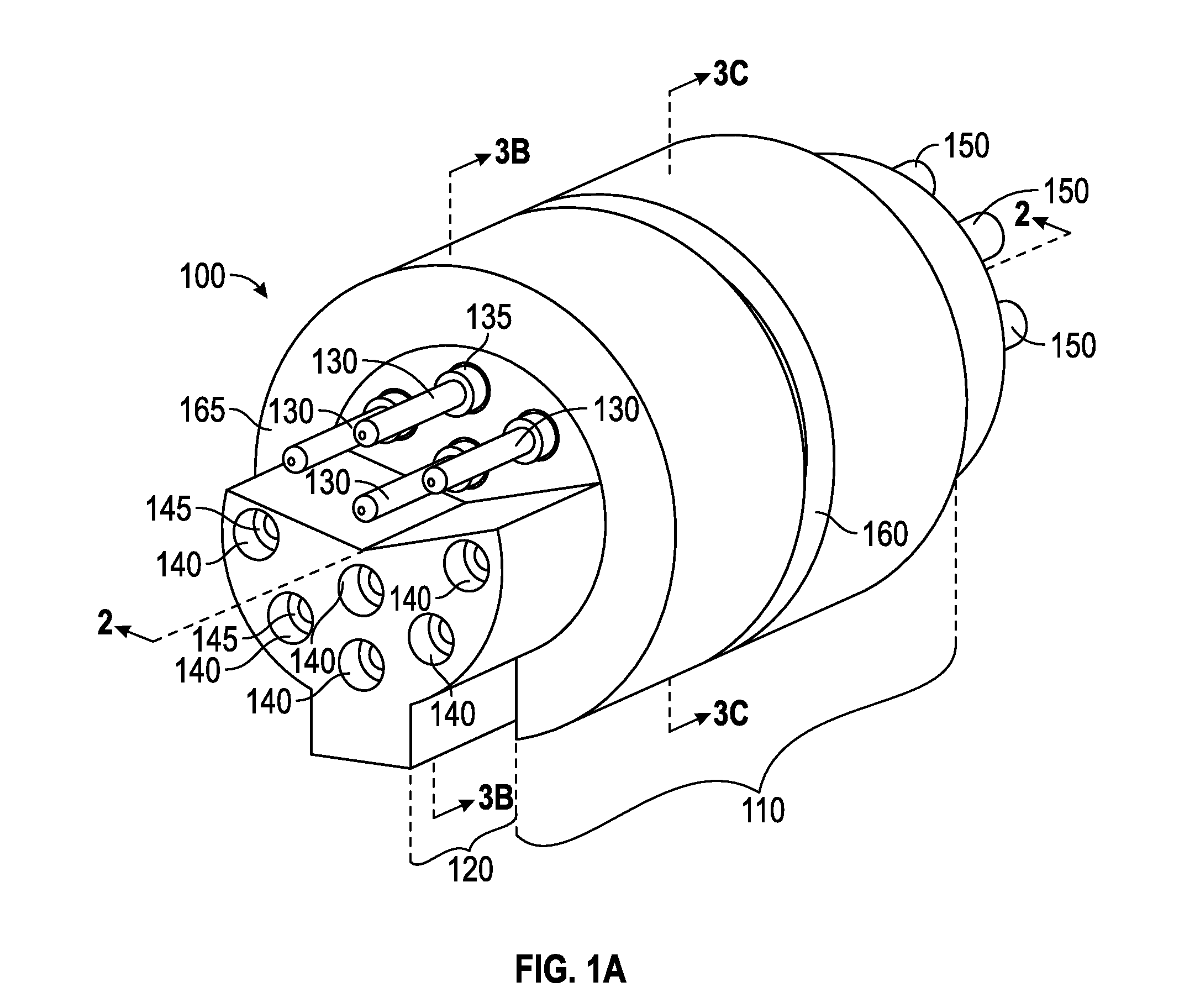 Shock and Vibration Resistant Bulkhead Connector with Pliable Contacts